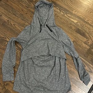 Motherhood Maternity grey nursing sweater - worn once